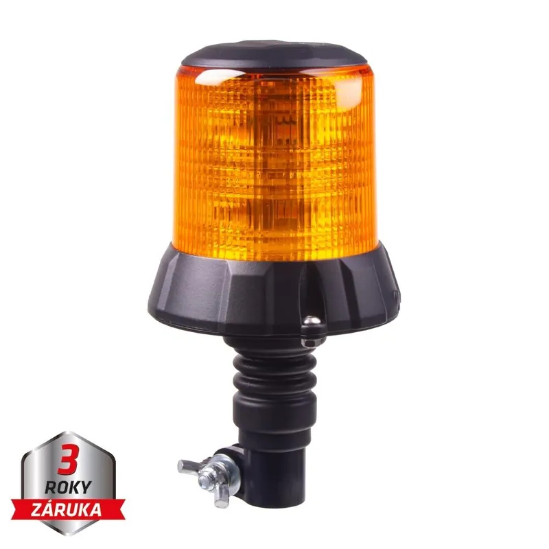 Rychlé odeslání | Robustní oranžový LED maják, na držák, 96W, ECE R65 wl405hr