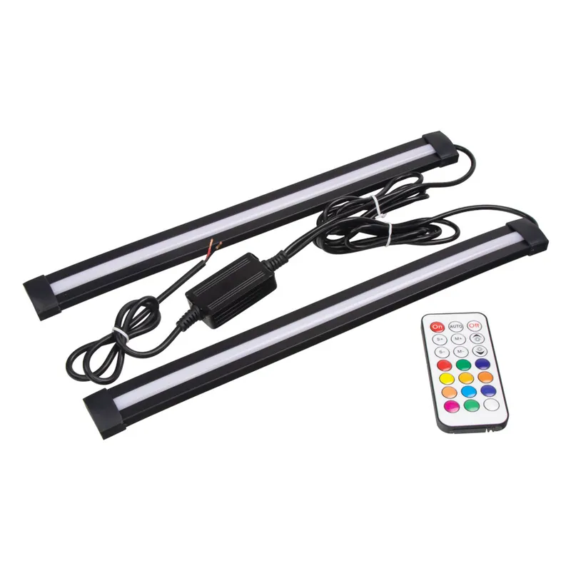 Koupit online | LED osvětlení vnitřní/vnější RGB 12/24V, RF ovladač, 2 pásky 95RGB-SET14