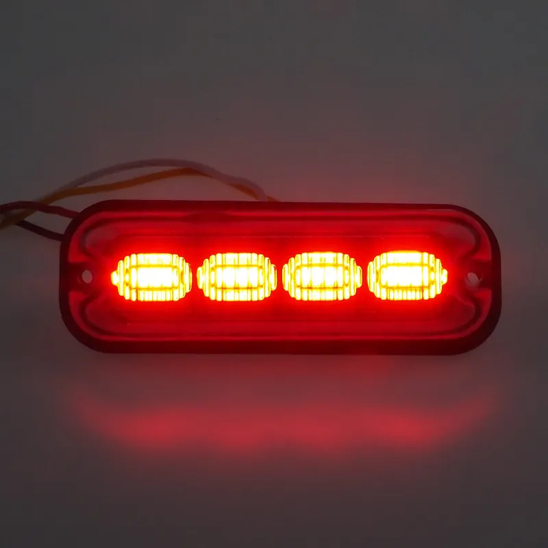 PREDATOR 4x4W LED, 12-24V, červený, ECE R10 br004R | Nový produkt