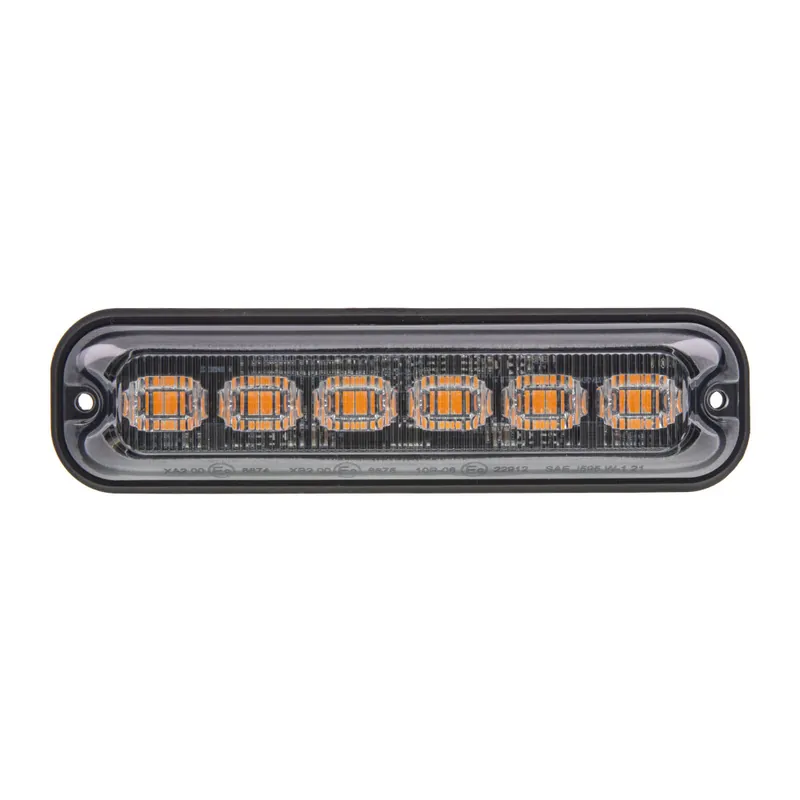 Končí brzy | PREDATOR 6x4W LED, 12-24V, oranžový, ECE R65 br006A