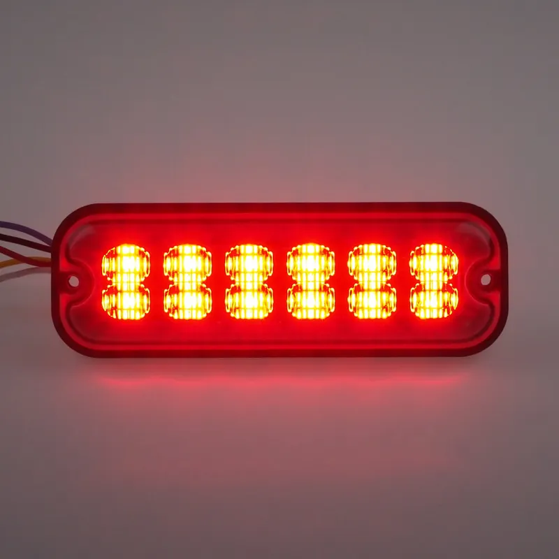 Ihned k objednání - PREDATOR 12x4W LED, 12-24V, červený, ECE R10 br012R