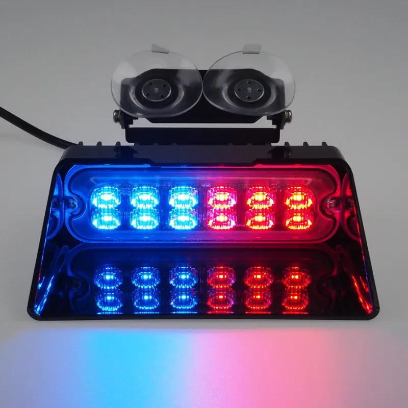 PREDATOR LED vnitřní, 12x LED 3W, 12/24V, červeno-modrý, ECE R10 brW012RB | Skvělá cena