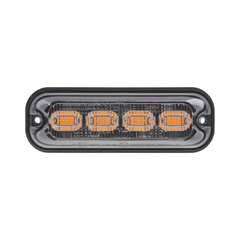 Jen dnes - PREDATOR 4x4W LED, 12-24V, oranžový, ECE R65 br004A