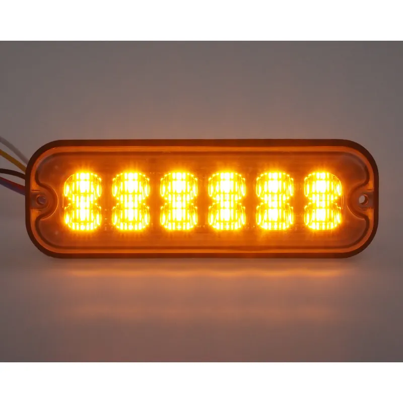 PREDATOR 12x4W LED, 12-24V, oranžový, ECE R65 br012A | Sleva navíc