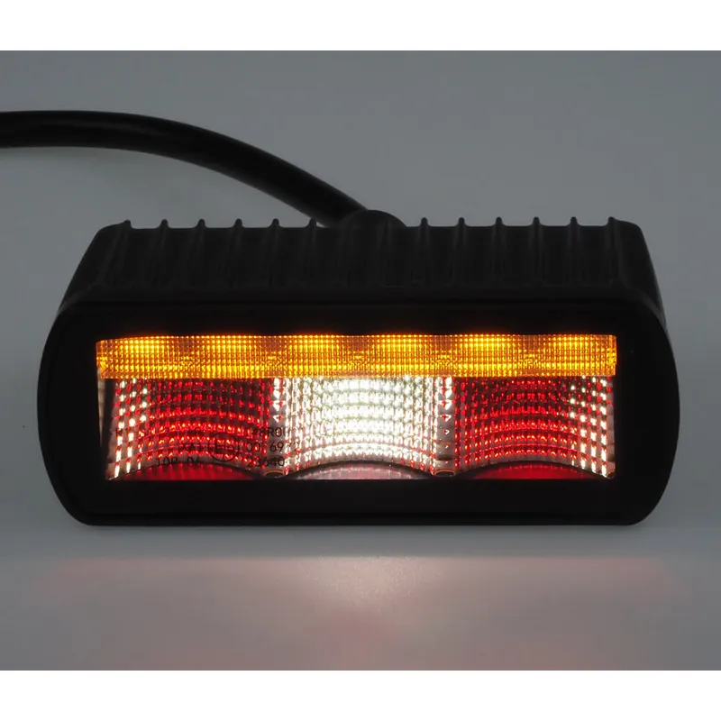 Výborné hodnocení | LED světlo zadní sdružené + oranžové vystražné světlo, ECE R65 wl-461AECE