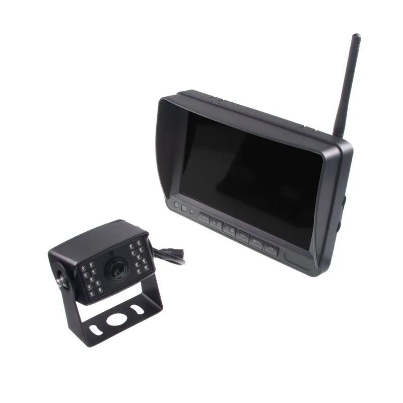 SET bezdrátový digitální kamerový systém s monitorem 7" AHD, 4CH, DVR, BSD svwd74setdvrBSD - Velká sleva