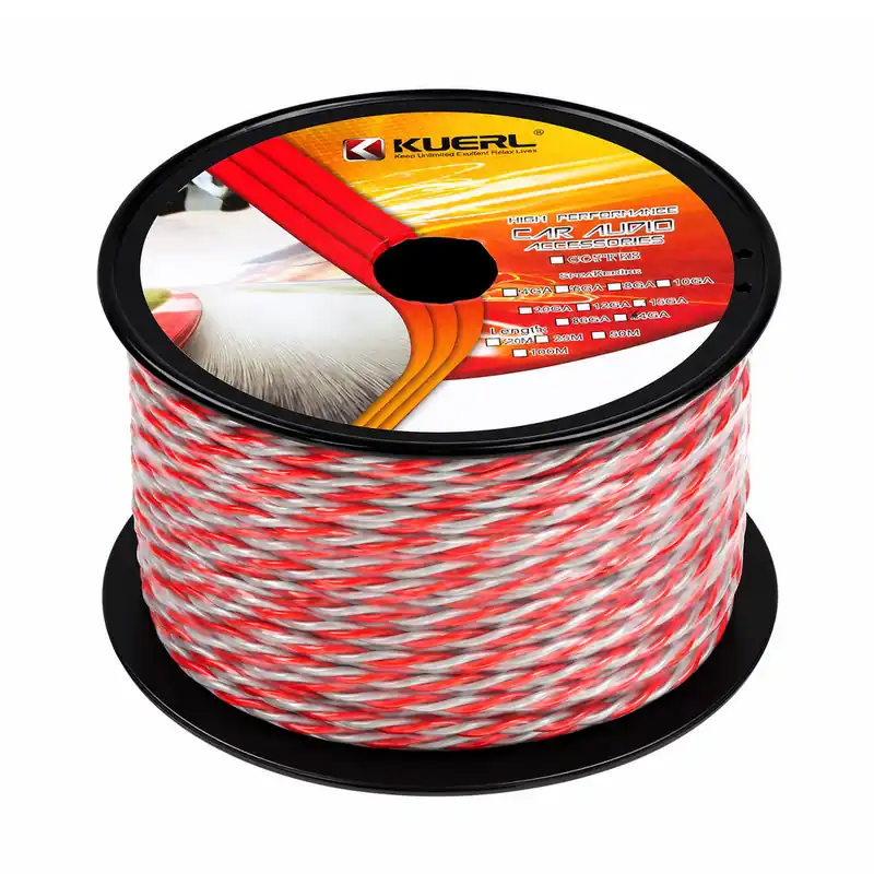 Kabel kroucený 2x1 mm, červená/šedá, 100 m bal 31212 | Špičkový produkt