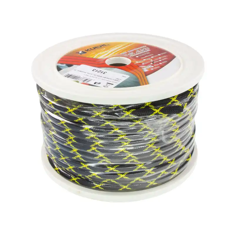 Nenechte si ujít nabídku - Kabel v ochraném opletu 2x1,5 mm, žlutočerný, 50 m bal 31213