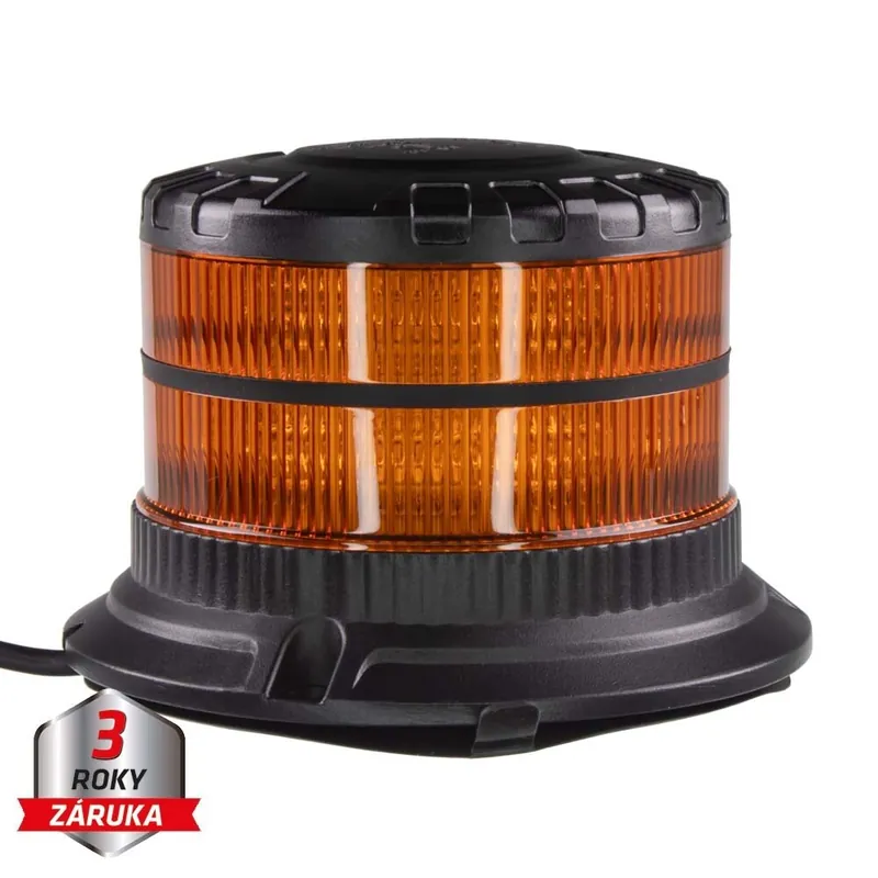 Oblíbený produkt - LED maják, 12-24V, 16xLED oranžový, magnet, ECE R65 wl829