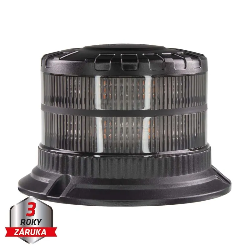 Koupit nyní | LED maják, 12-24V, 16xLED oranžový, pevná montáž, smoke, ECE R65 wl829SMfix