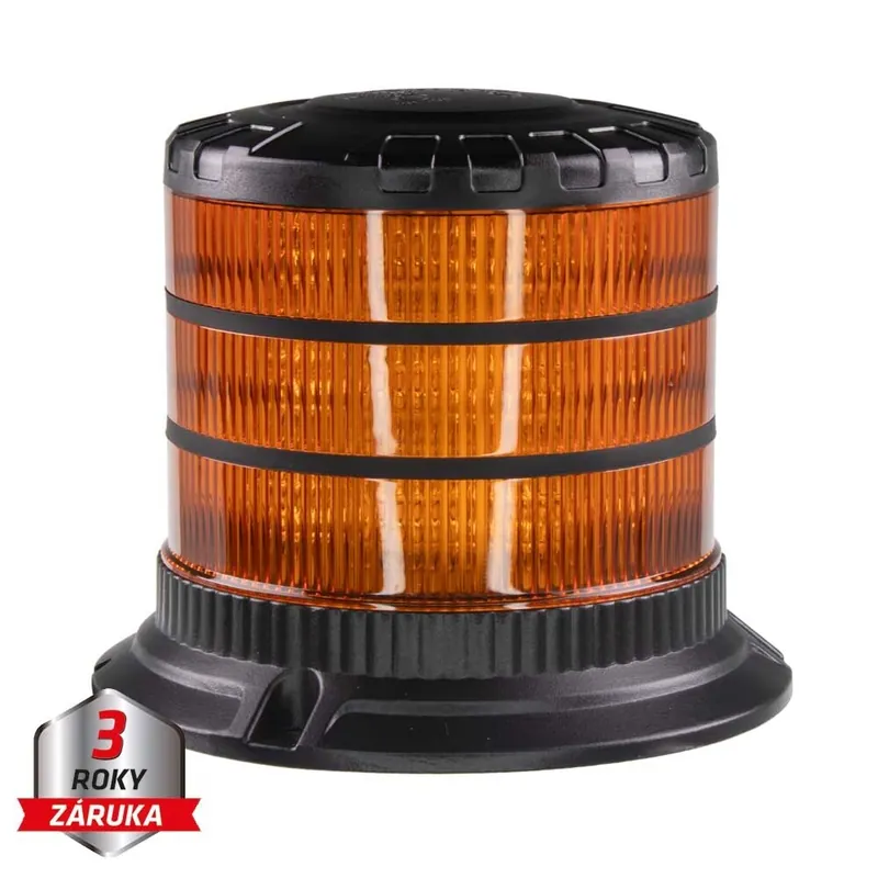 LED maják, 12-24V, 24xLED oranžový, pevná montáž, ECE R65 wl828fix - Skvělé hodnocení