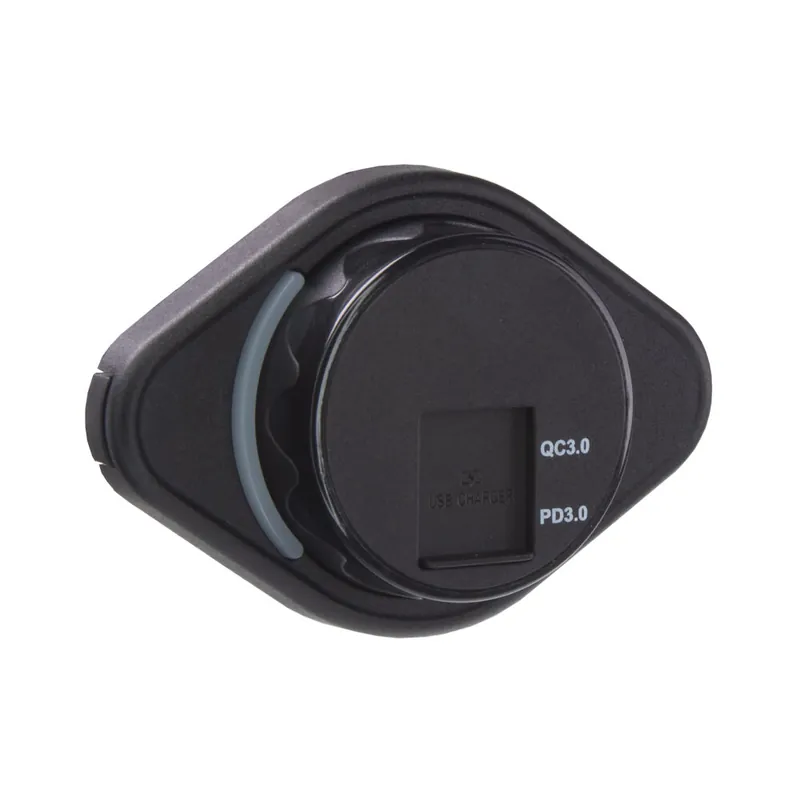 Nově k dispozici | USB QC3.0 + USB-C zásuvka 12/24V, montáž na povrch 34660D.2