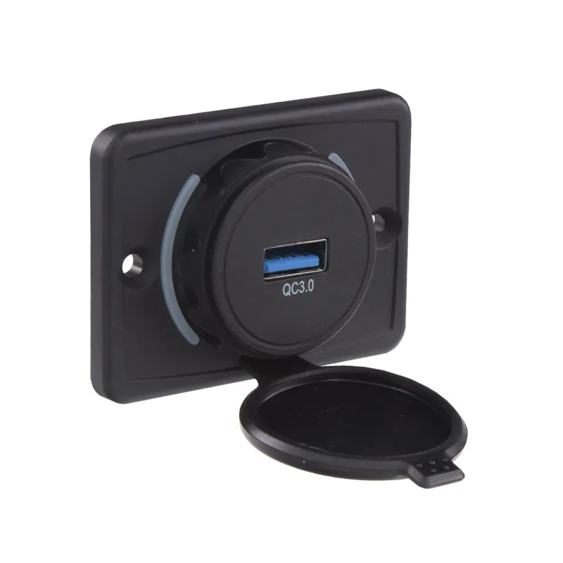1x USB QC3.0 zásuvka 12/24V, montáž na povrch 34661.4 - Kvalitní produkt