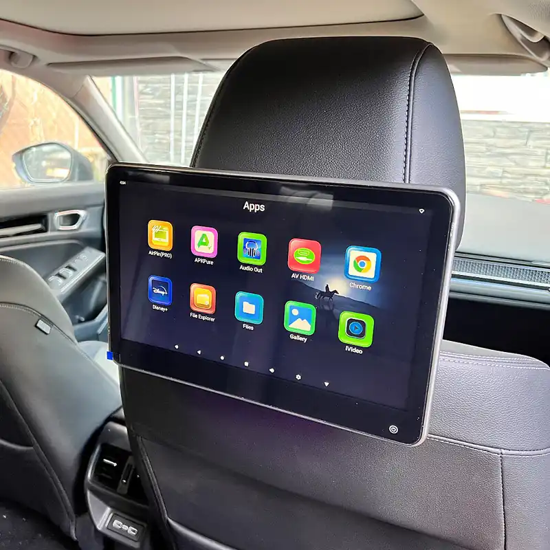 Objednat nyní - LCD monitor 11,6" OS Android/USB/SD/HDMI in/out/Bluetooth s držákem na opěrku ds-x116aaH