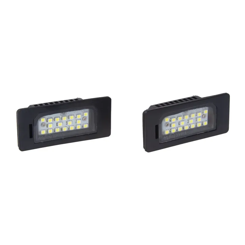 LED osvětlení SPZ do vozu Audi, VW, Škoda, Seat, hliníkové provedení RZau03a - Akční nabídka