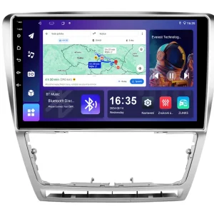 Isudar 2DIN autorádio T68B-IEV01 Android, Škoda Octavia II B115 | Zlevněno