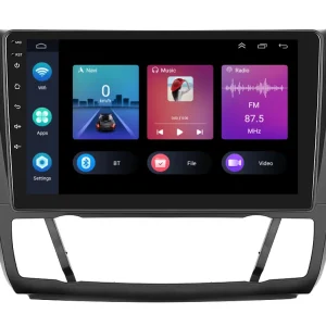 Koupit nyní | Podofo 2DIN autorádio PEV66 Android, BMW E81 / E82 / E87 / E88 s automatickou klimatizací B261