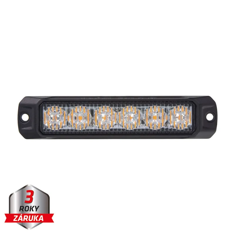 PROFI výstražné LED světlo vnější, oranžové, 12-24V, ECE R65 CH-060A | Časově omezená nabídka