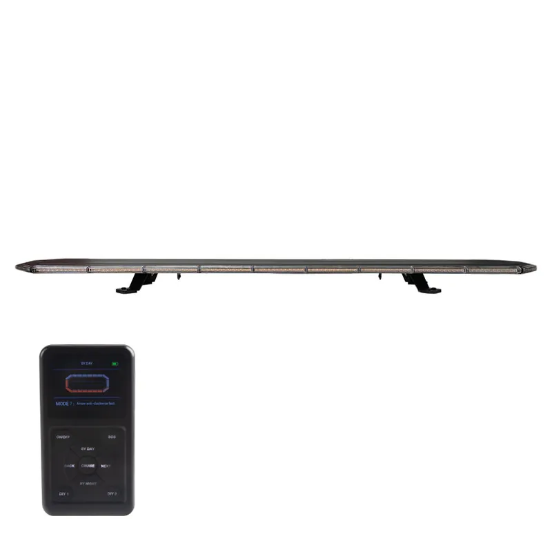 SLIM LED rampa 1530mm, oranžová, 12-24V, 36+216LED, ECE R65, bezdrátový ovladač sre5slim-1530WR | Nyní k dispozici