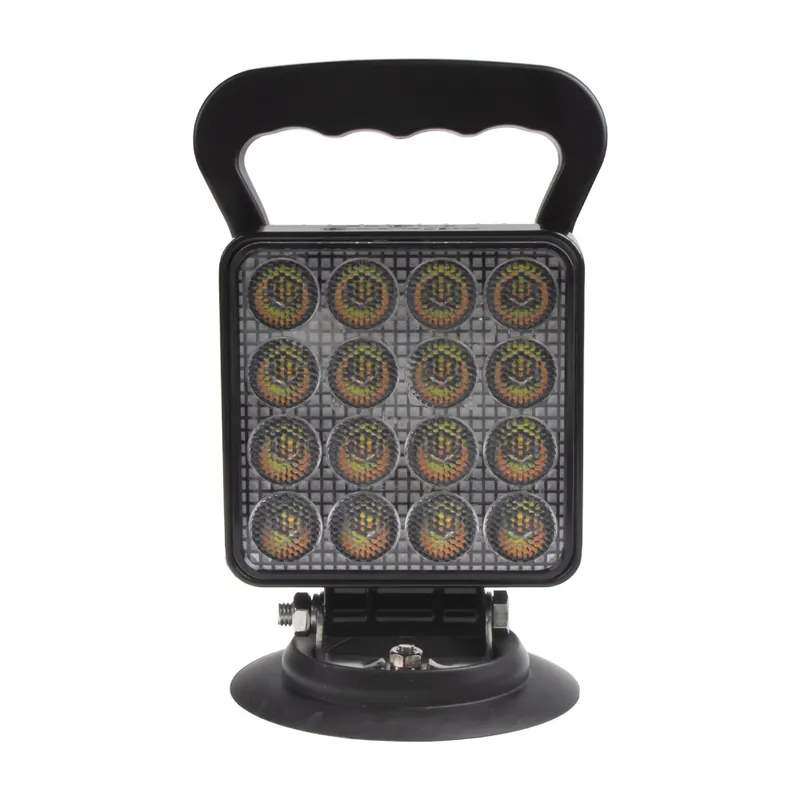 LED světlo hranaté, bílé/oranžové, 16x3W/16x1W, magnet, ECE R10 wl-732wom - Novinka v nabídce
