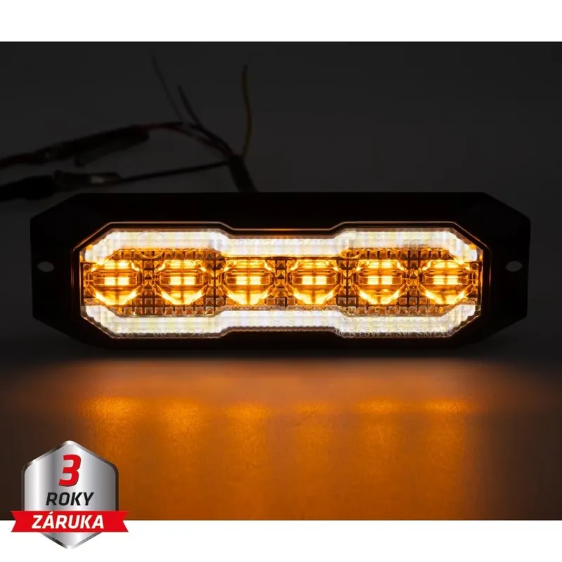 PROFI výstražné/poziční LED světlo, oranžové + bílé, 12-24V, ECE R65 CH-012AP - Čerstvá novinka