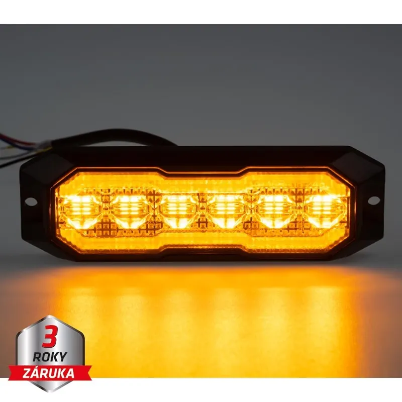 PROFI výstražné/boční LED světlo, oranžové + oranžové, 12-24V, ECE R65 CH-012AS | Právě v prodeji