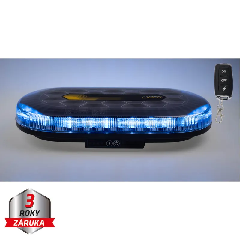 AKU LED rampa modrá, 48xLED, magnet, 328mm, ECE R65 R10 sre2-bat865blRE | Prémiová kvalita