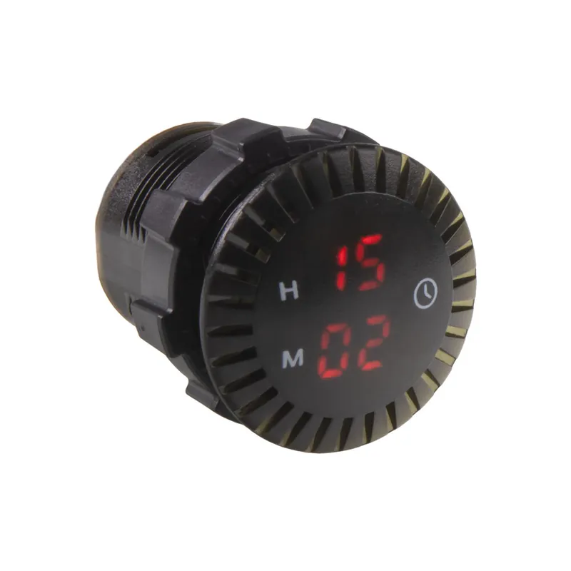 Digitální LED hodiny 12-24V, červené 34671R - Top produkt