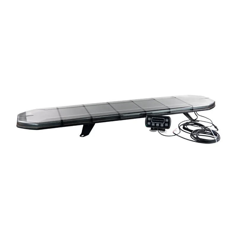 LED rampa 1200mm, oranžová, 12-24V, ECE R65, ovladač s kontrolou zvoleného režimu sre1-1200con1 - Tovární cena