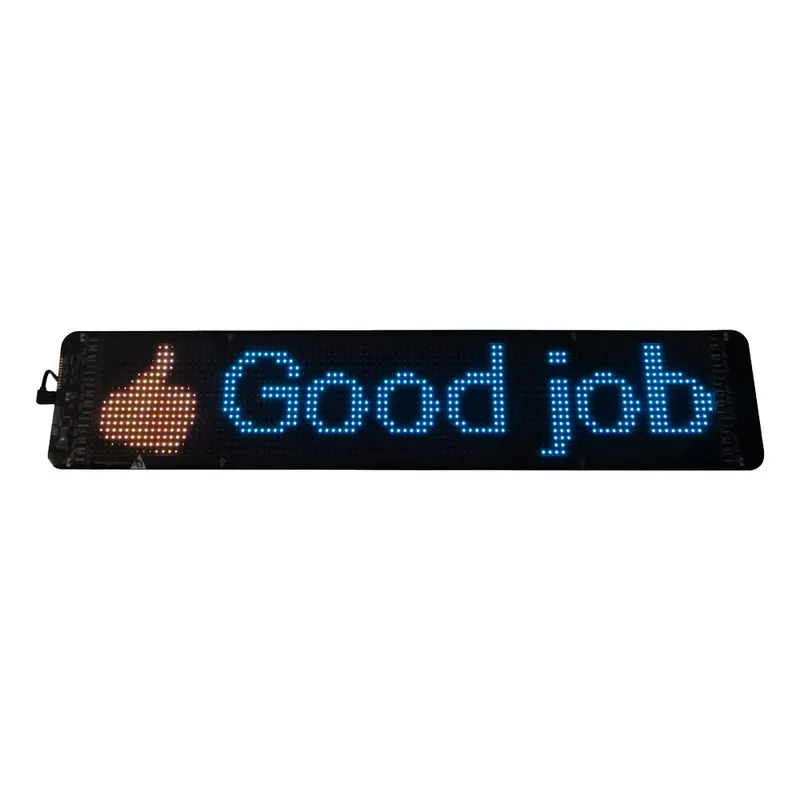 LED matrix panel "Devil eyes", 12 x 60cm 95DE03 - Speciální nabídka