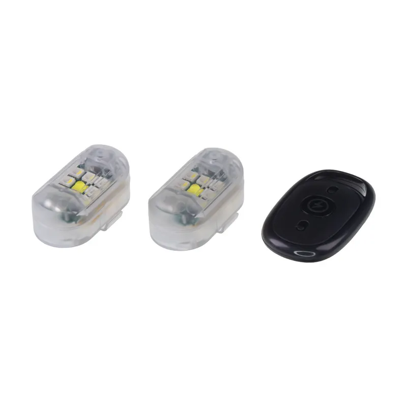 Výborné hodnocení | 2x AKU LED výstražné světlo na motocykl wl-m02