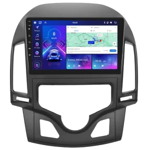 Zvýhodněná cena - Bmode 2DIN autorádio BEX45 Android, Hyundai i30 s automatickou klimatizací BEX-UN06M/A7485