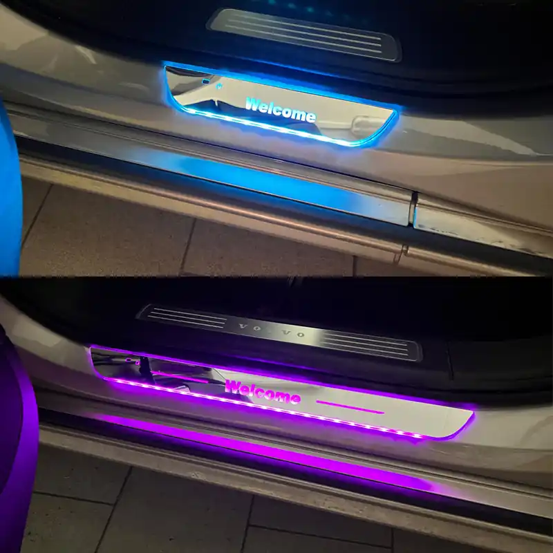 Špičkový produkt | RGB podsvětlené prahové lišty, 4ks 95RGB-SET17