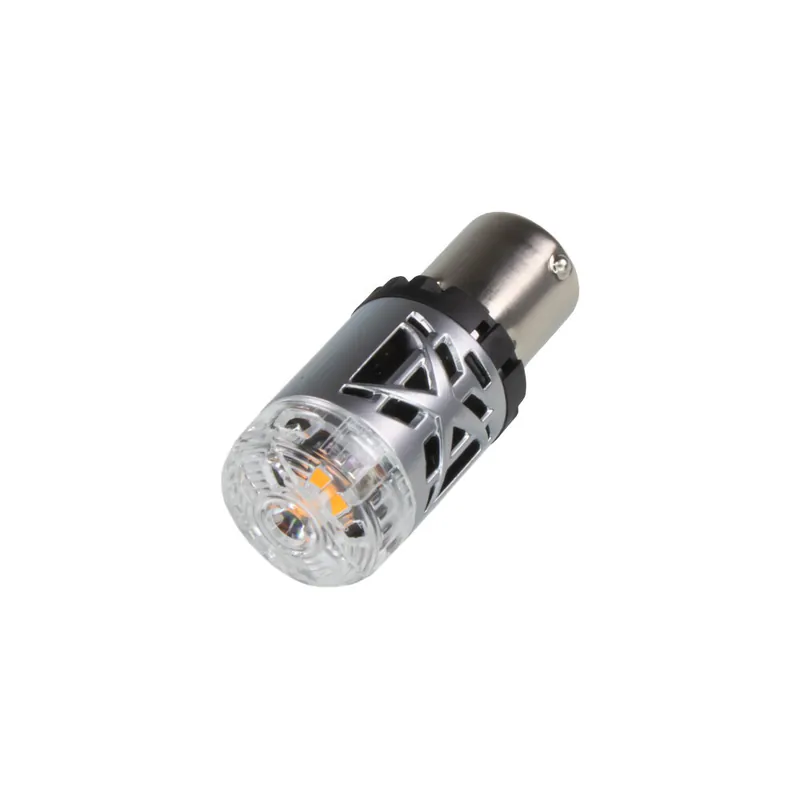 LED BA15S oranžová, 12V, 23W CAN-BUS, 360° 95CB-BA15S-1o - Premium