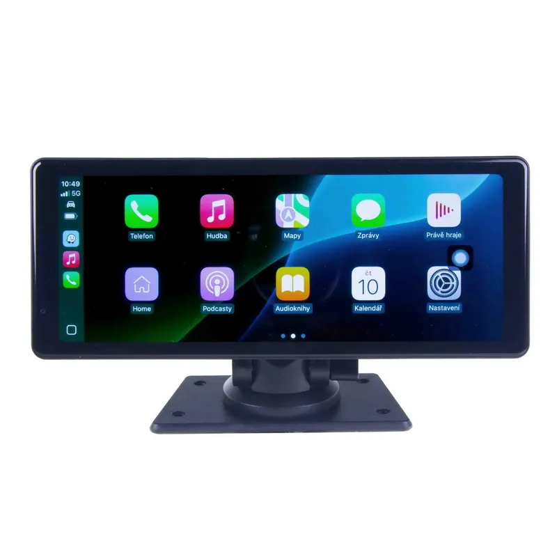 Mezi nejprodávanějšími | Monitor 8,1" s Apple CarPlay, Android auto, Bluetooth, micro SD, 2K DVR + kamerový vstup ds-801caDVR