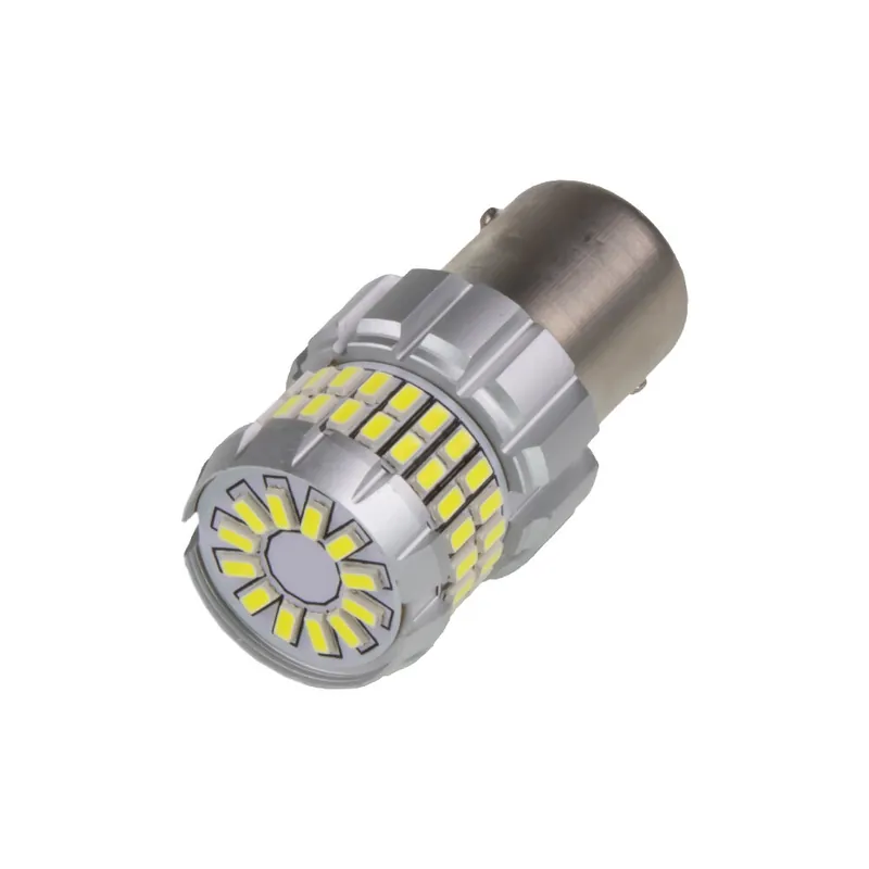 Velmi populární - LED BAU15s bílá, 12V, 60LED/3014SMD, 360° 951216