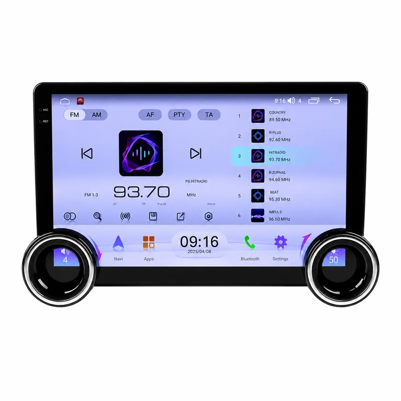 Populární - Autorádio s 10,1" LCD, Android, Wi-Fi, GPS, CarPlay, Bluetooth, 4G, 2x USB 80836A6