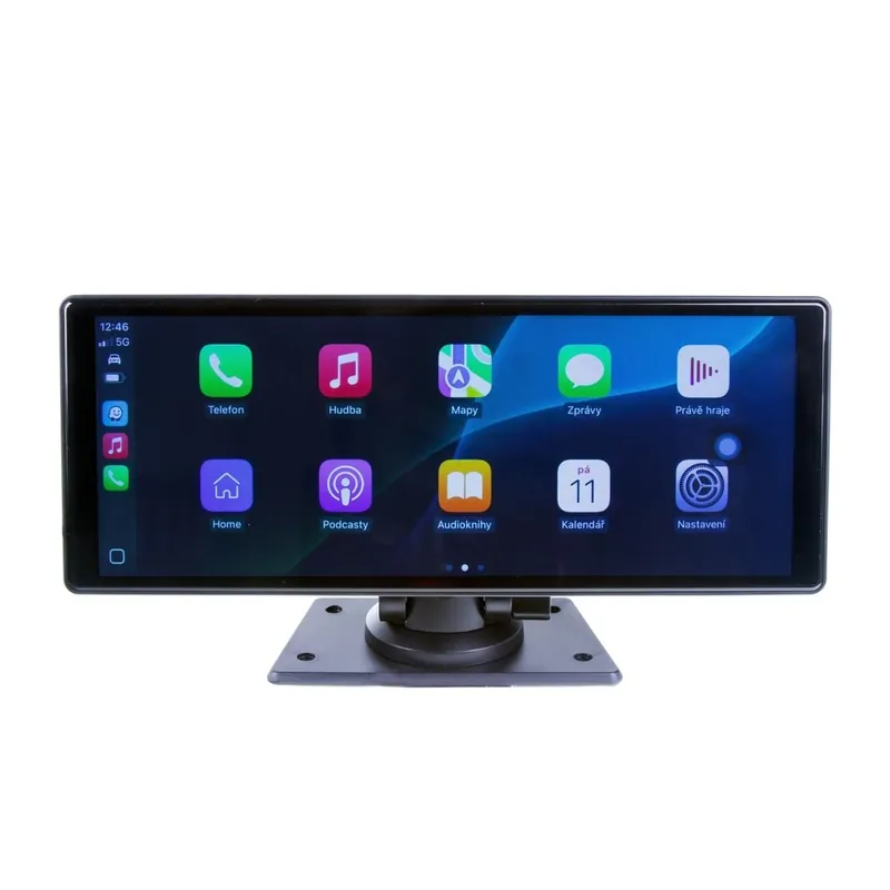 Nově v nabídce | Monitor 10,26" s Apple CarPlay, Android auto, Bluetooth, micro SD, kamerový vstup ds-128ca