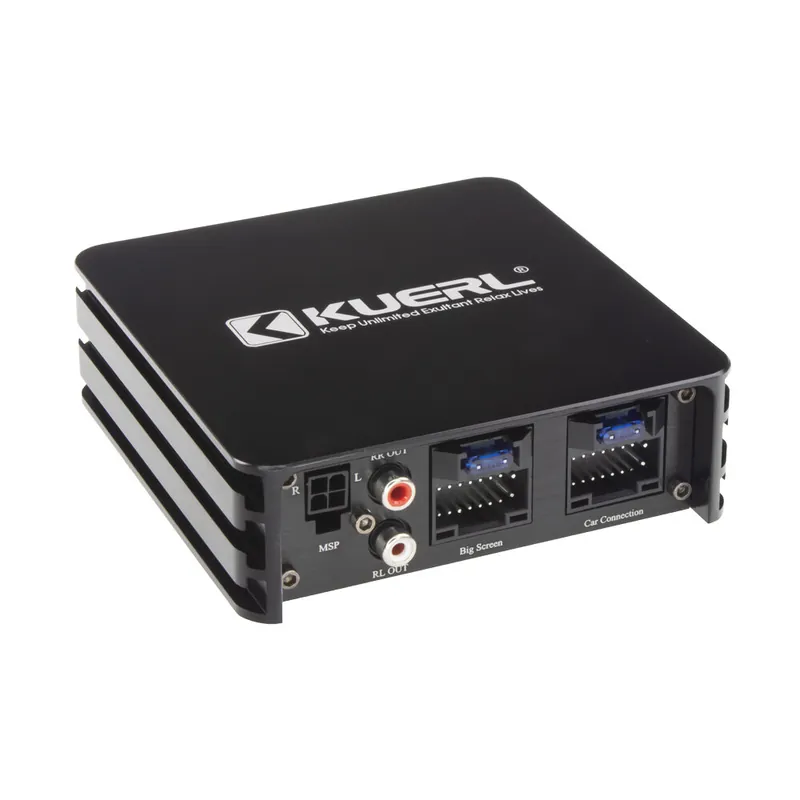 Prodejní hit | KUERL 4/6 cestný DSP zesilovač do auta pro Android, 6 x 60W DSP-02