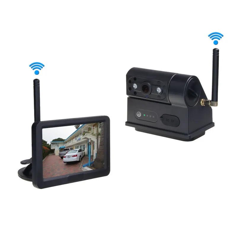 SET bezdrátový digitální kamerový systém s monitorem 5", kamera s akumulátorem svwd51setbat | Využijte nabídku