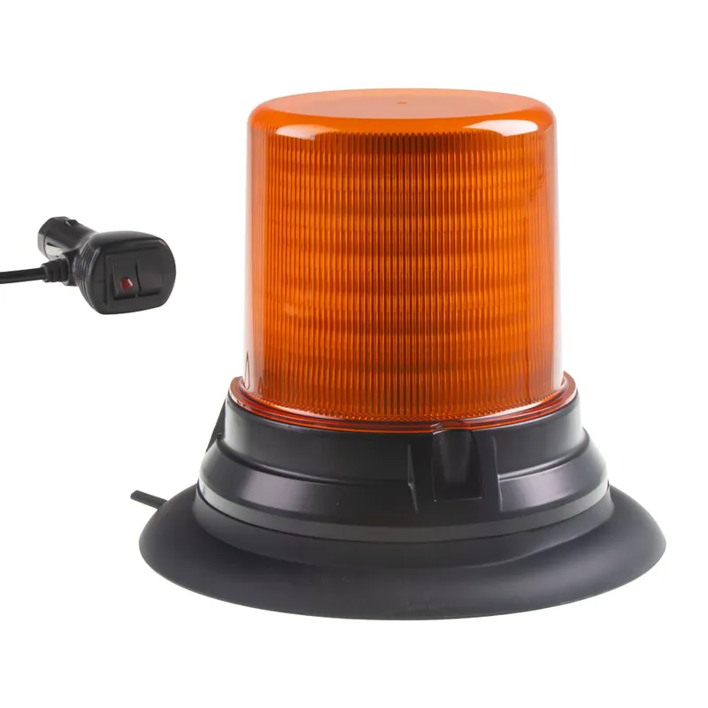 Špičkový produkt | LED maják, 12-48V, 144x1W oranžový, magnet, ECE R65 wl185