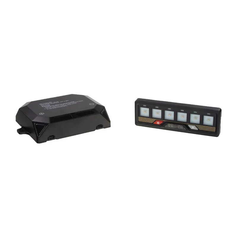 Premium - Dálkově ovládaný spínač 12/24V, 6-kanálový, 60A, Bluetooth sbWL16