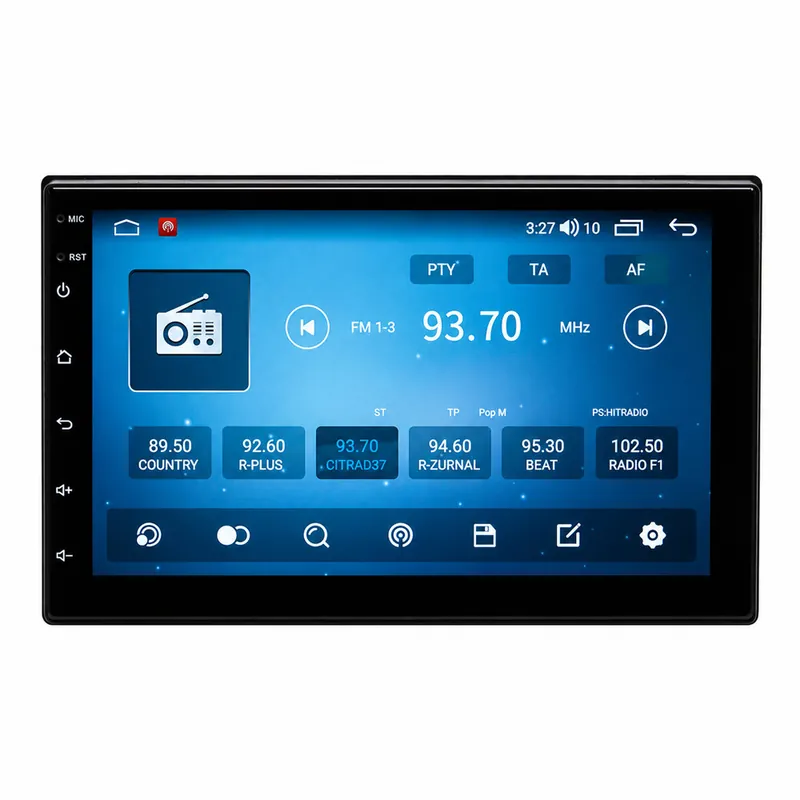 Rychlé dodání | 2DIN Autorádio s 7" LCD, Android, WI-FI, GPS, CarPlay, Bluetooth, 4G, 2x USB 80824A6
