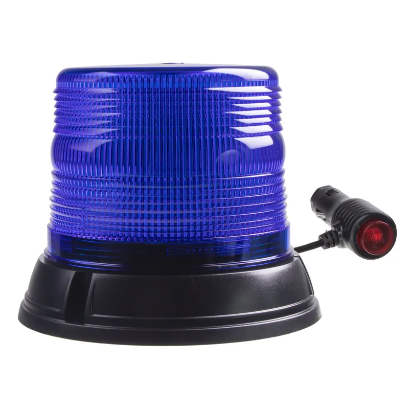 LED maják, 12-24V, modrý, magnet, ECE R10 wl62Eblue | Slevy