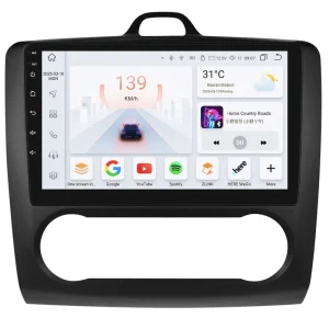 Akce - HIZPO KXFDFCS91/92 Autorádio 9" Android pro Ford Focus 2 Barva Černá, Ovládání klimatizace Digitální klimatizace, Výkonnostní varianta S9006 (6+64G CHR1938_TMA2