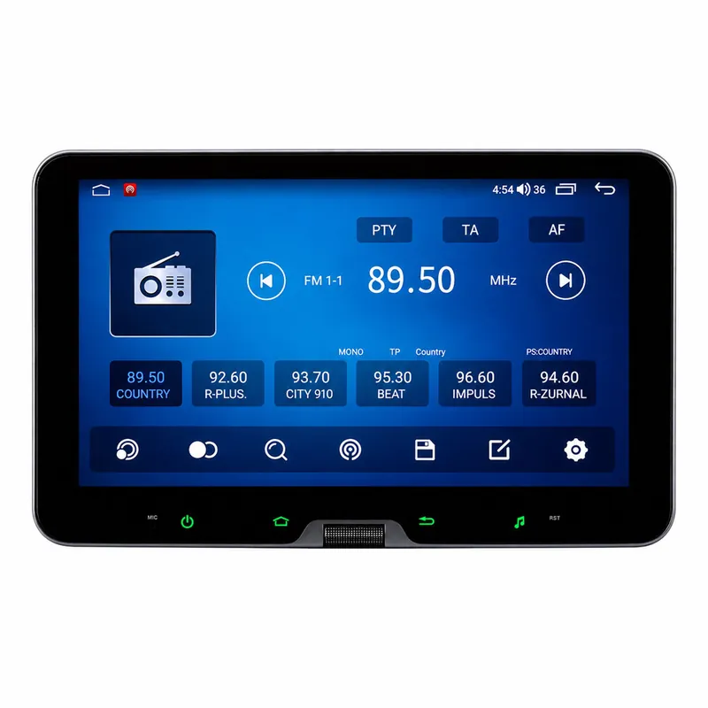 Rychle mizí | 1DIN Autorádio s 10" LCD, Android, Wi-Fi, GPS, CarPlay, Bluetooth, 4G, 2x USB 80832A6K
