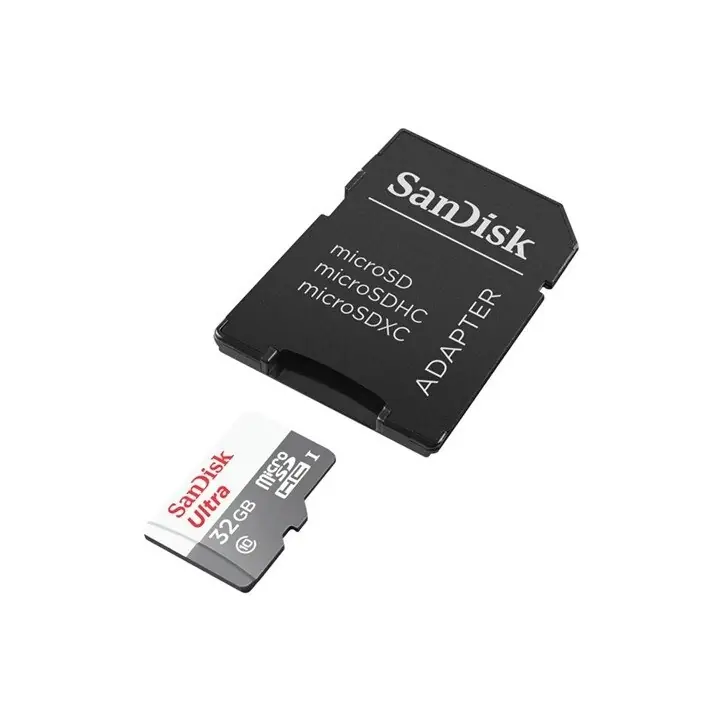 Paměťová karta SANDISK micro SDHC 32GB včetně adaptéru 8032gCL10SAN - Vysoká kvalita