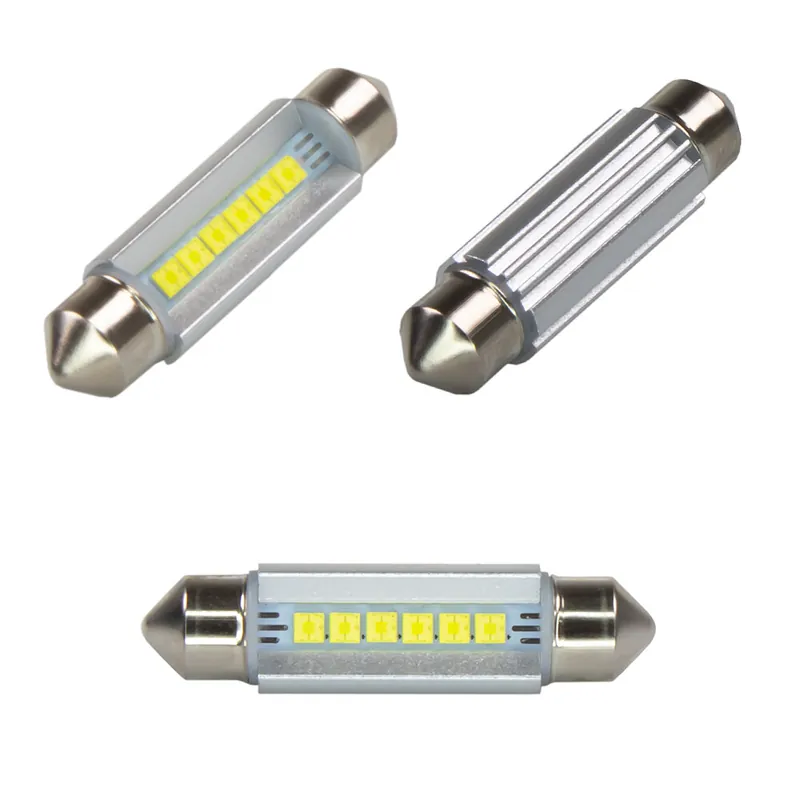 Vysoká kvalita - LED sufit (41mm) bílá, 12/24V, 6LED/2525SMD CAN-Bus 9523040cb-41