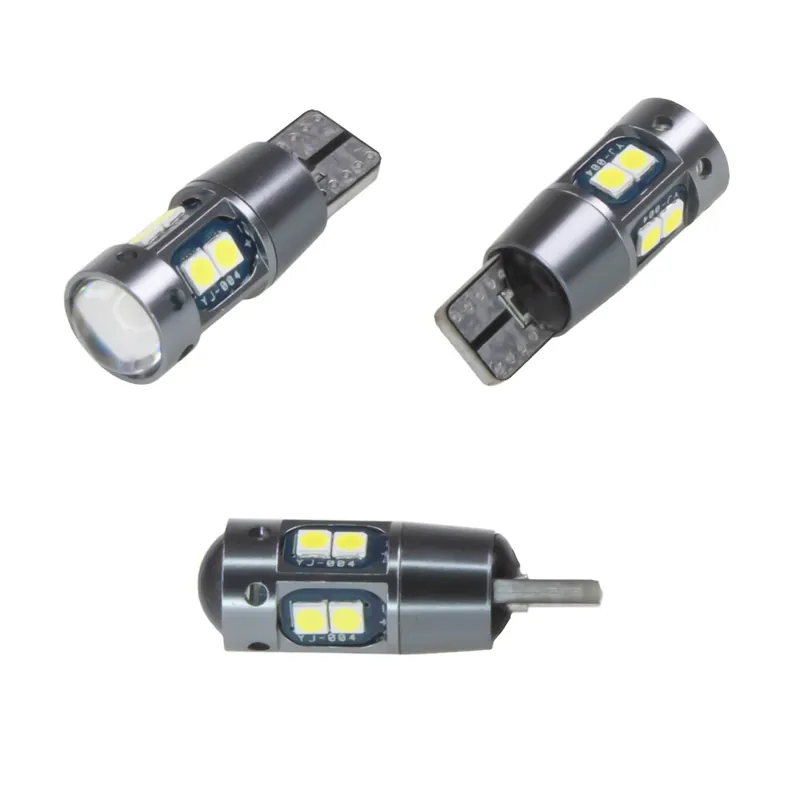 LED T10 bílá, 12V, 10LED/3030SMD CAN-Bus 952036cb - Omezené zásoby