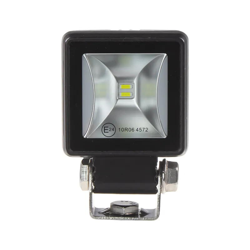 Výborné hodnocení - LED světlo čtvercové bílé/oranžové, 15W, 58,5x58,5mm, ECE R10 wl-465wo